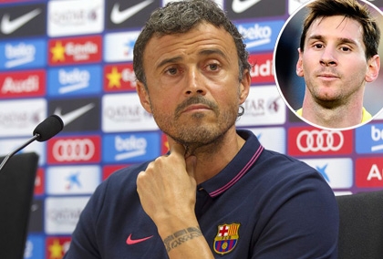Vụ Messi bóng gió rời Barca, Luis Enrique lên tiếng