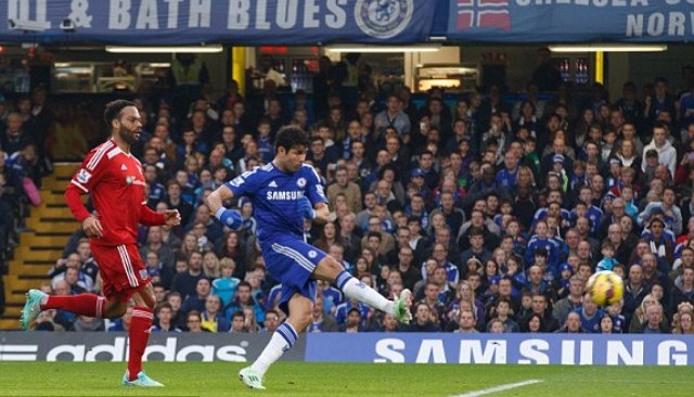 VIDEO: Phút 11 - Diego Costa mở tỷ số của trận đấu (Chelsea 1-0 West Brom)