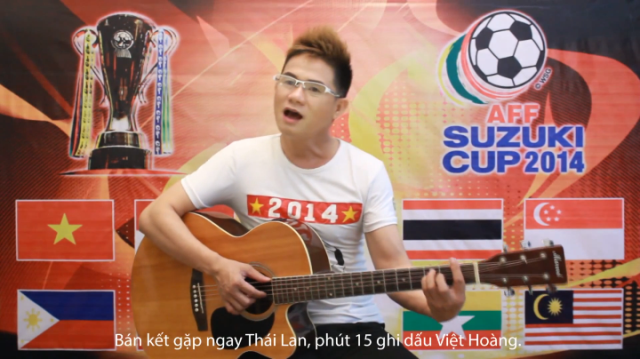 VIDEO: MV “Việt Nam - con đường AFF Cup” của Cáp Anh Tài