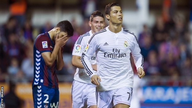 VIDEO: Cú đúp bàn thắng và màn trình diễn đi vào lịch sử của Ronaldo trước Eibar