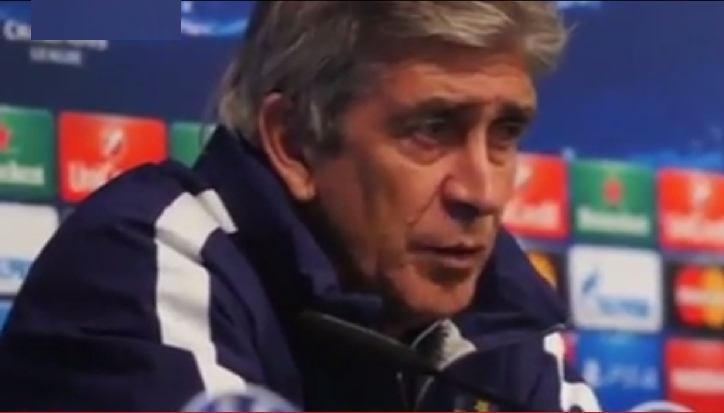 VIDEO: HLV Pellegrini tự gây áp lực trước trận gặp Bayern Munich