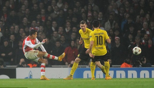 VIDEO: Phút 57' -  Sanchez nhân đôi cách biệt cho Arsenal