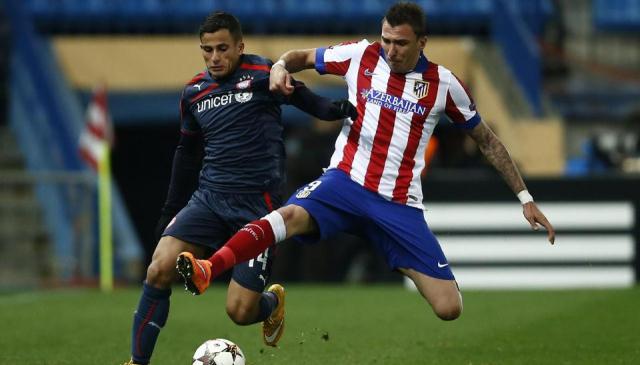 Video clip bàn thắng: Atletico Madrid 4-0 Olympiakos - Mandzukic lập hat-trick