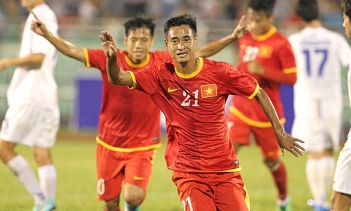 VIDEO: Phút 50' - Vũ Minh Tuấn nâng tỷ số lên 2-0 cho Việt Nam