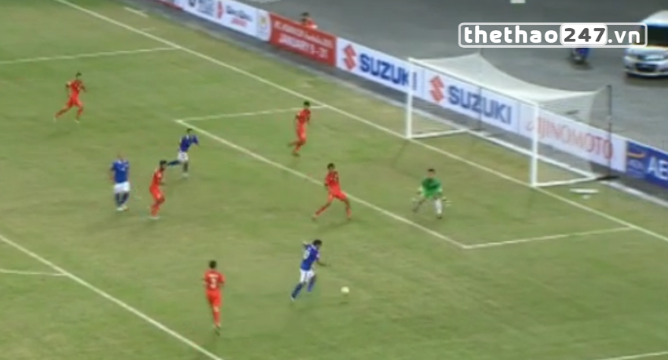 VIDEO AFF Cup 2014: Safee mở tỉ số cho Malaysia