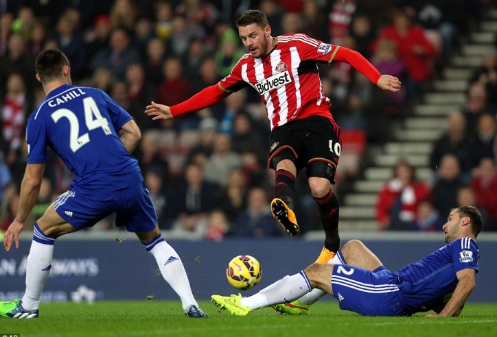 VIDEO: Sunderland xuất sắc thủ hòa Chelsea trên sân nhà Ánh Sáng