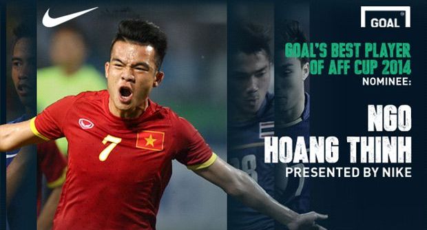 Cầu thủ xuất sắc nhất AFF Cup 2014: Hoàng Thịnh đang là ứng viên số một