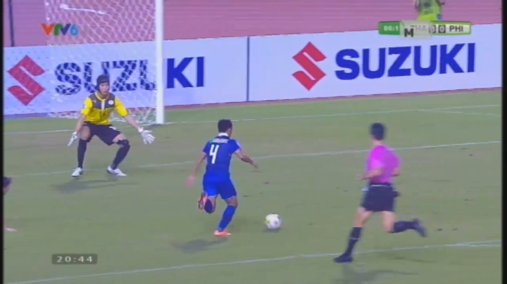VIDEO: Phút 86' - Kroekrit nâng tỷ số lên 3-0 cho Thái Lan