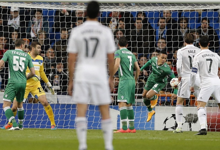 Video clip bàn thắng: Real Madrid vs Ludogoretz- Dạo chơi ở Bernabeu