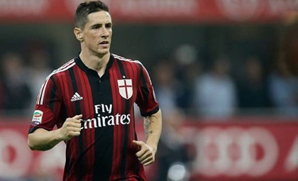 AC Milan chuẩn bị trả Torres lại cho Chelsea