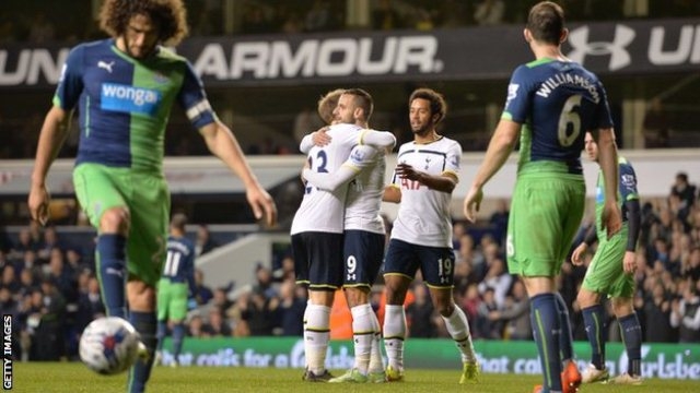 Video clip bàn thắng: Tottenham Hotspur 4-0	Newcastle - Chiến thắng tưng bừng