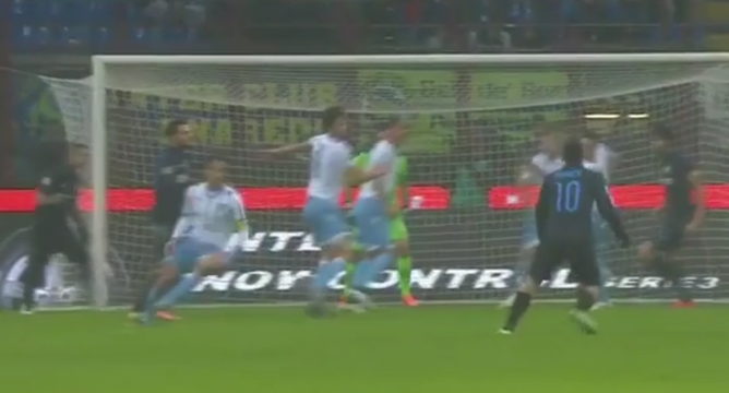 VIDEO: Sao trẻ Inter tái hiện cú sút 'phi đạn' của Stankovic