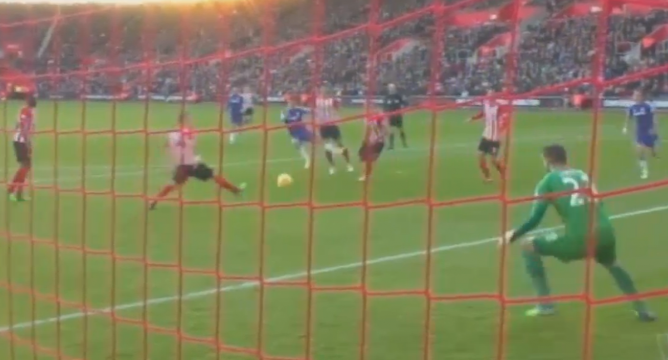 VIDEO: Hazard đi bóng kỹ thuật và gỡ hòa cho Chelsea (Southampton - Chelsea)