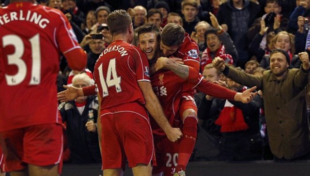 Video clip bàn thắng: Liverpool 4-1 Swansea - Điểm sáng Lallana