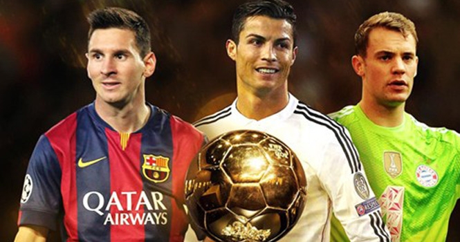 Xếp hạng World Soccer: Ronaldo số 1, Neuer đánh bại Messi