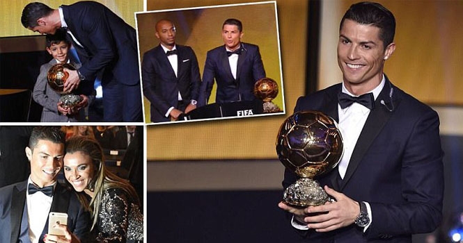 Ronaldo nói gì khi đoạt Quả bóng Vàng FIFA 2014?