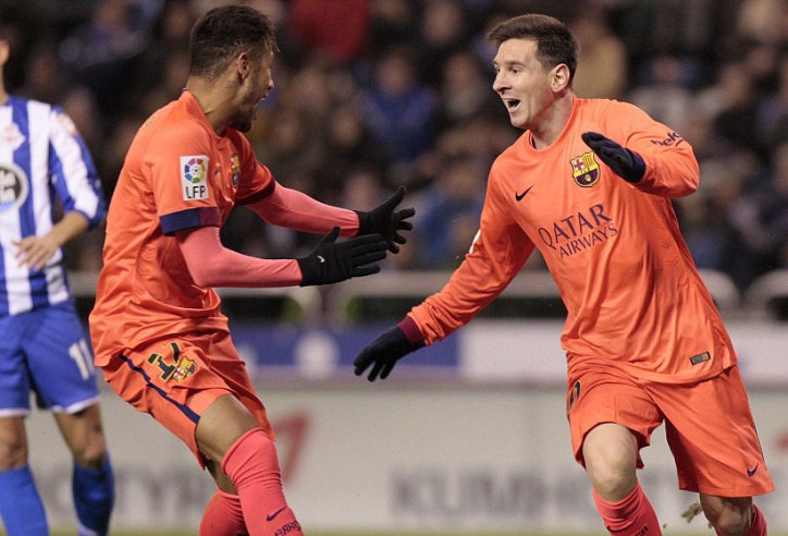 Messi lập hat-trick, Barca nhấn chìm Deportivo