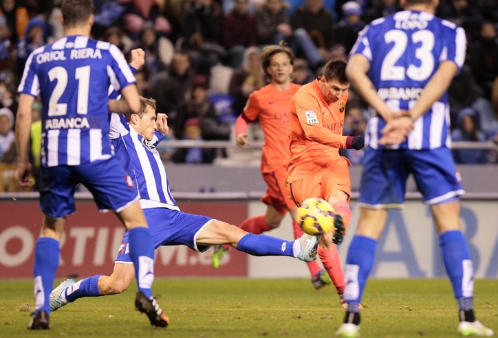 Video clip bàn thắng: Deportivo - Barcelona - Câu trả lời của Messi với Cr7
