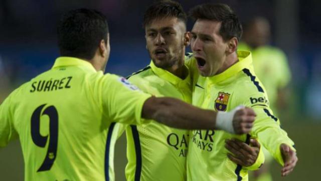 VIDEO: Pha phối hợp ghi bàn tuyệt đẹp của bộ ba Messi-Suarez-Neymar