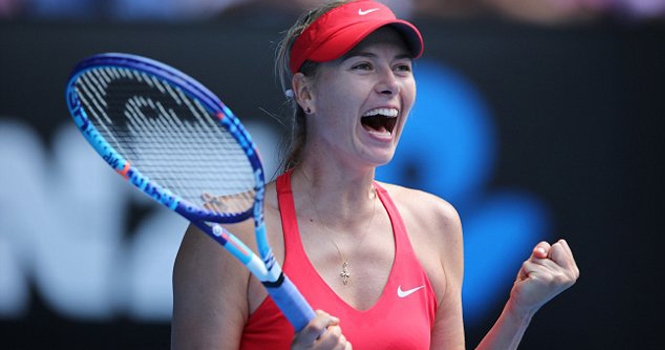 Sharapova đấu Serena Williams ở chung kết Australian Open 2015