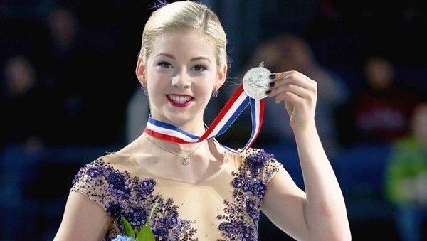 Vẻ đẹp như truyện cổ tích của VĐV trượt băng Gracie Gold