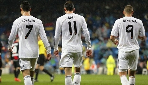 Bộ ba 'BBC' là bất khả xâm phạm ở Real Madrid