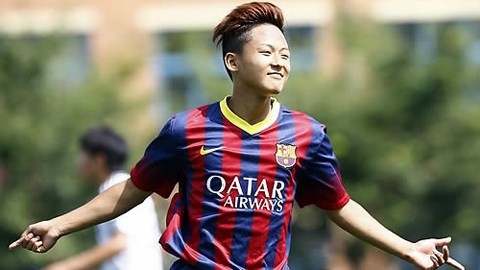 Barca giữ chân thành công ‘Messi của Hàn Quốc’