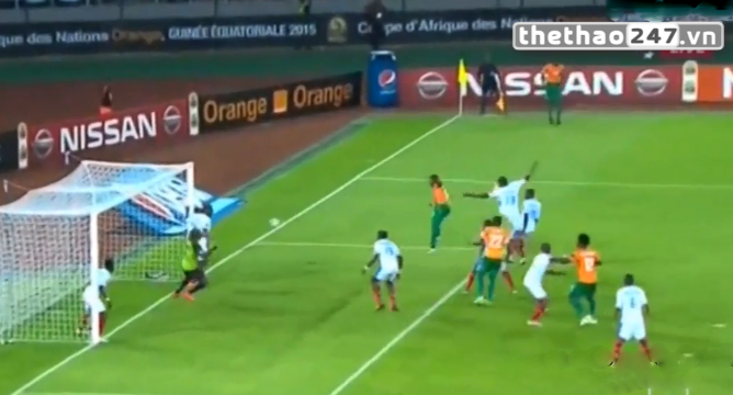 Video clip bàn thắng: CHDC Congo 1-3 Bờ Biển Ngà (Bán kết CAN 2015)