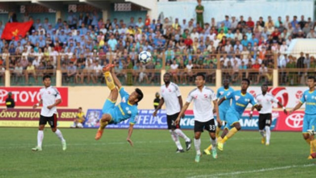 Video clip bàn thắng: Đồng Tháp 0-1 Khánh Hòa (V.League 2015)