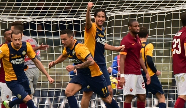 VIDEO: Hellas Verona 1-1 AS Roma (Vòng 24 Serie A 2015)