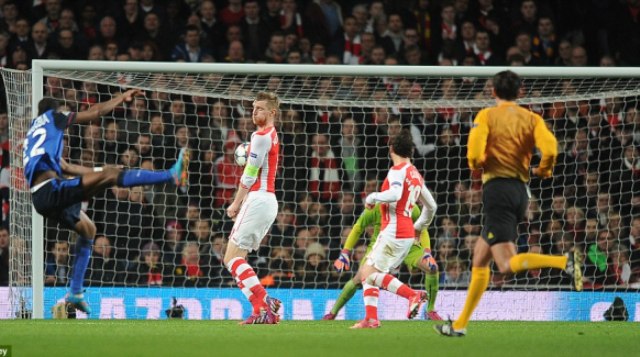 Video clip bàn thắng: Arsenal 1-3 AS Monaco - 'Pháo thủ' gục ngã
