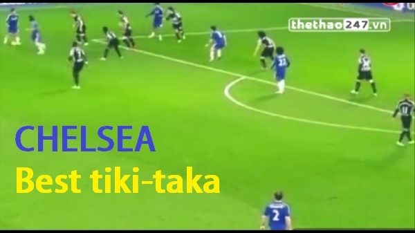 VIDEO: Chelsea là đội bóng chơi tiki-taka hay nhất Premier League