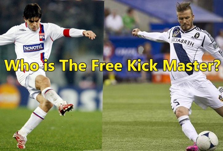 VIDEO: Juninho vs David Beckham - Ai mới là Vua sút phạt?