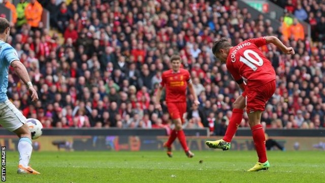 VIDEO: Siêu phẩm của Coutinho nâng tỷ số lên 2-1 cho Liverpool