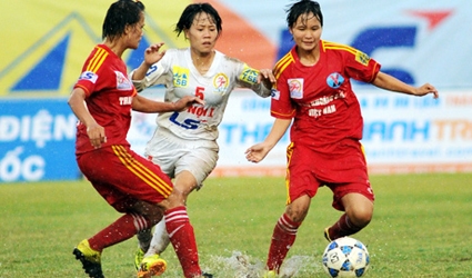 Nóng bỏng vòng khai mạc giải VĐQG nữ - Cúp Thái Sơn Bắc 2015