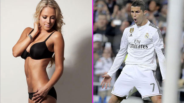 Ronaldo có tình mới là nữ phóng viên xinh đẹp?