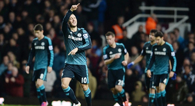 VIDEO: Màn trình diễn siêu hạng của Eden Hazard trước West Ham