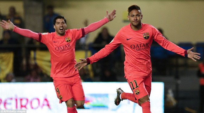 Video clip bàn thắng: Villarreal 1-3 Barcelona (Lượt về BK Cúp nhà Vua TBN)