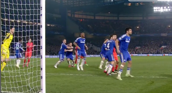 VIDEO: Bàn thua thứ 2 của Chelsea, John Terry truy cản nhầm ... Gary Cahill