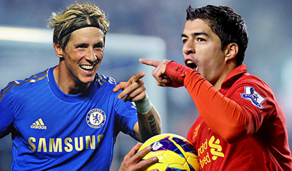 Luis Suarez sẽ đá cặp cùng Fernando Torres