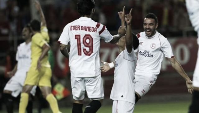 Video clip bàn thắng: Villarreal 1-3 Sevilla (Vòng 1/8 Europa League)