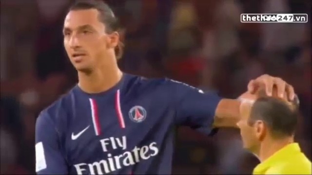 VIDEO: Những tình huống Ibrahimovic chơi ngông với trọng tài
