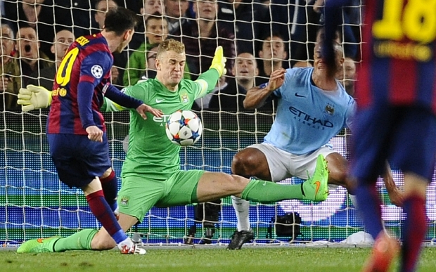 VIDEO: Màn trình diễn ấn tượng của Joe Hart trước Barcelona