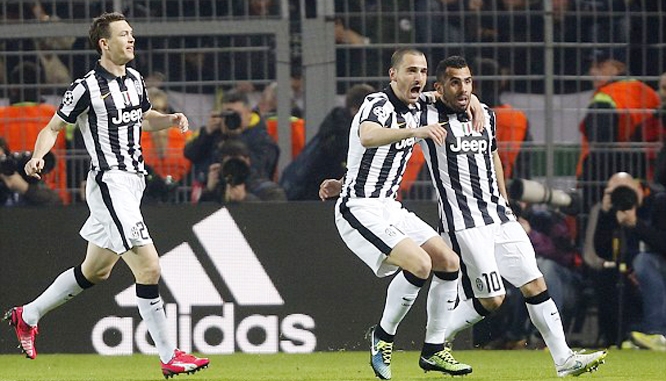 Video clip bàn thắng: Dortmund - Juventus (Vòng 1/8 Champions League)