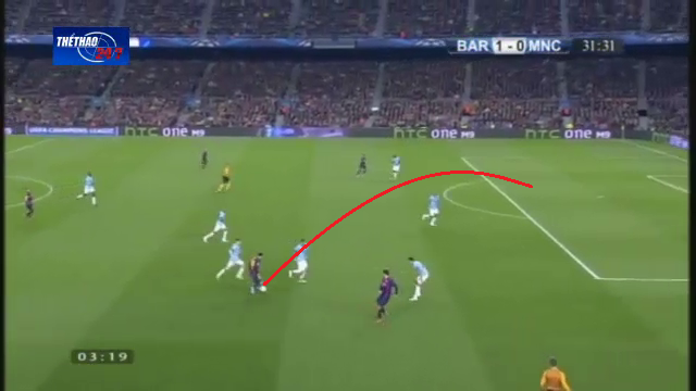 VIDEO: Đường chuyền dọn cỗ của Messi cho Ivan Rakitic mở tỷ số