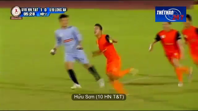Video clip bàn thắng: U19 Hà Nội T&T 3-2 U19 Long An (Bán kết U19 QG 2015)