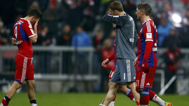 Video clip bàn thắng: Bayern Munich 0-2 M'gladbach (VĐQG Đức 2014/15)