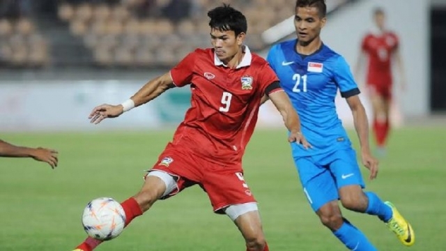 Video clip bàn thắng: Thái Lan 2-0 Singapore (Giao hữu quốc tế)