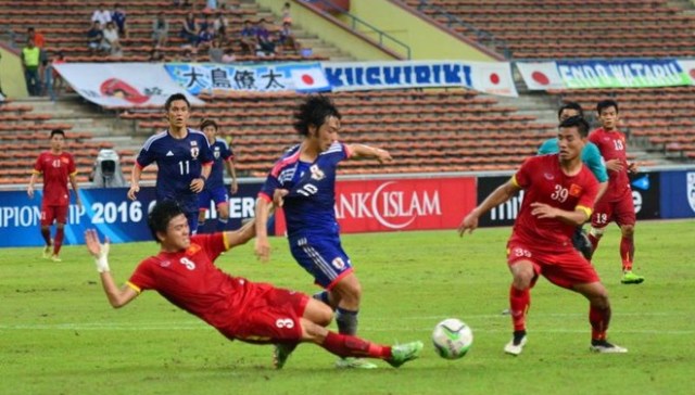 Video clip bàn thắng: U23 Việt Nam 0-2 U23 Nhật Bản - Cú đúp của Nakajima