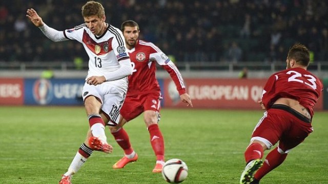 Video clip bàn thắng: Georgia 0-2 Đức (Vòng loại Euro 2016)